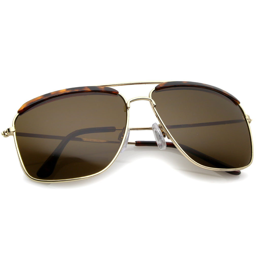 Gold-Tortoise / Brown