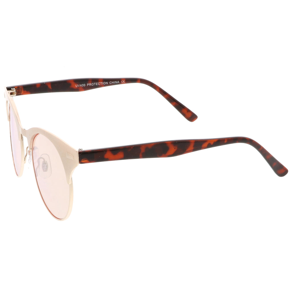 Gold-Tortoise / Pink Mirror