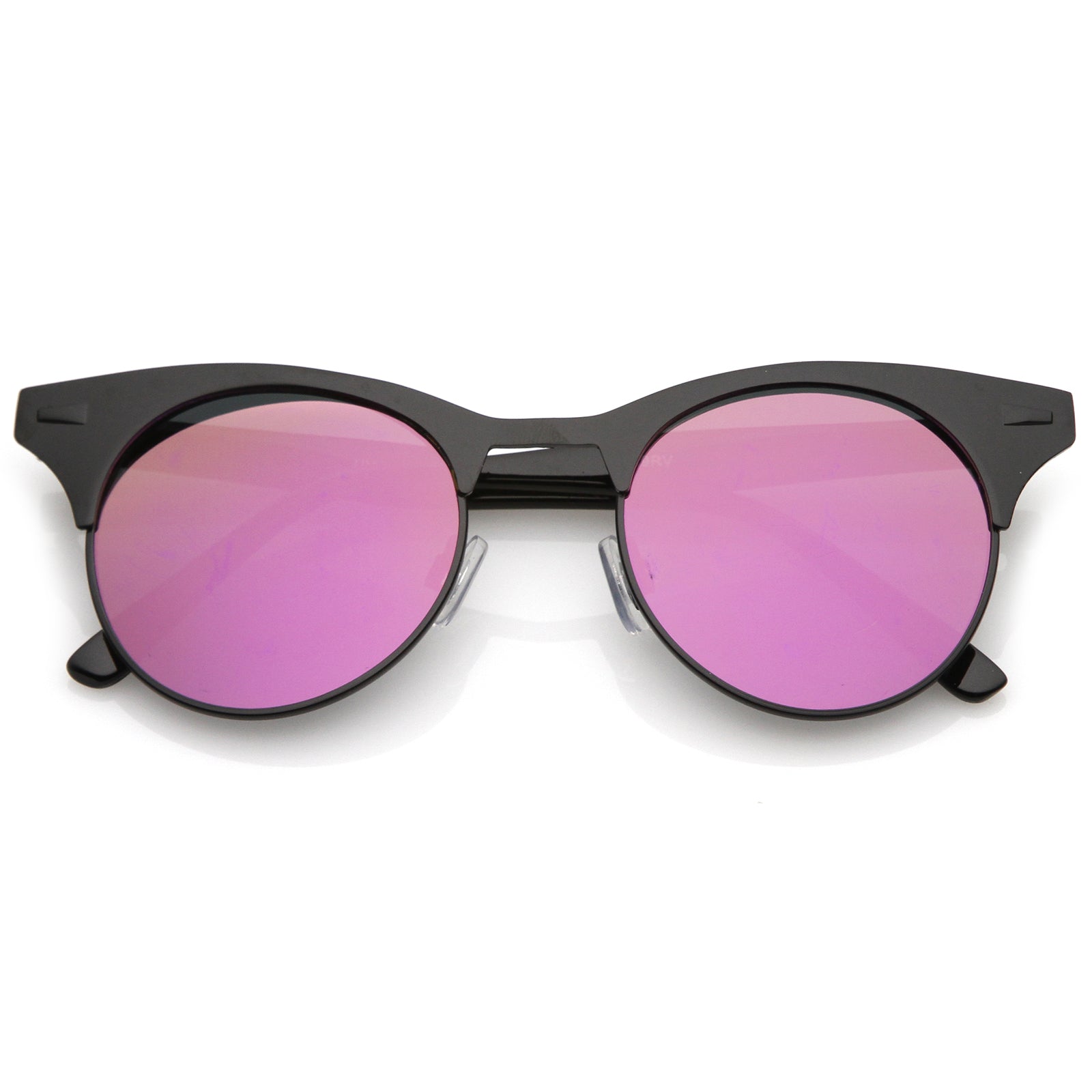 Black-Black / Magenta Mirror
