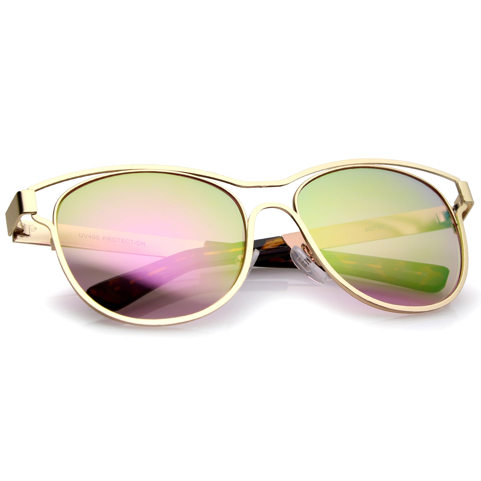 Gold / Pink Mirror