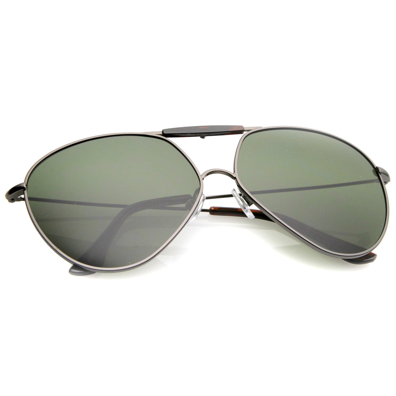 Gunmetal-Tortoise / Green