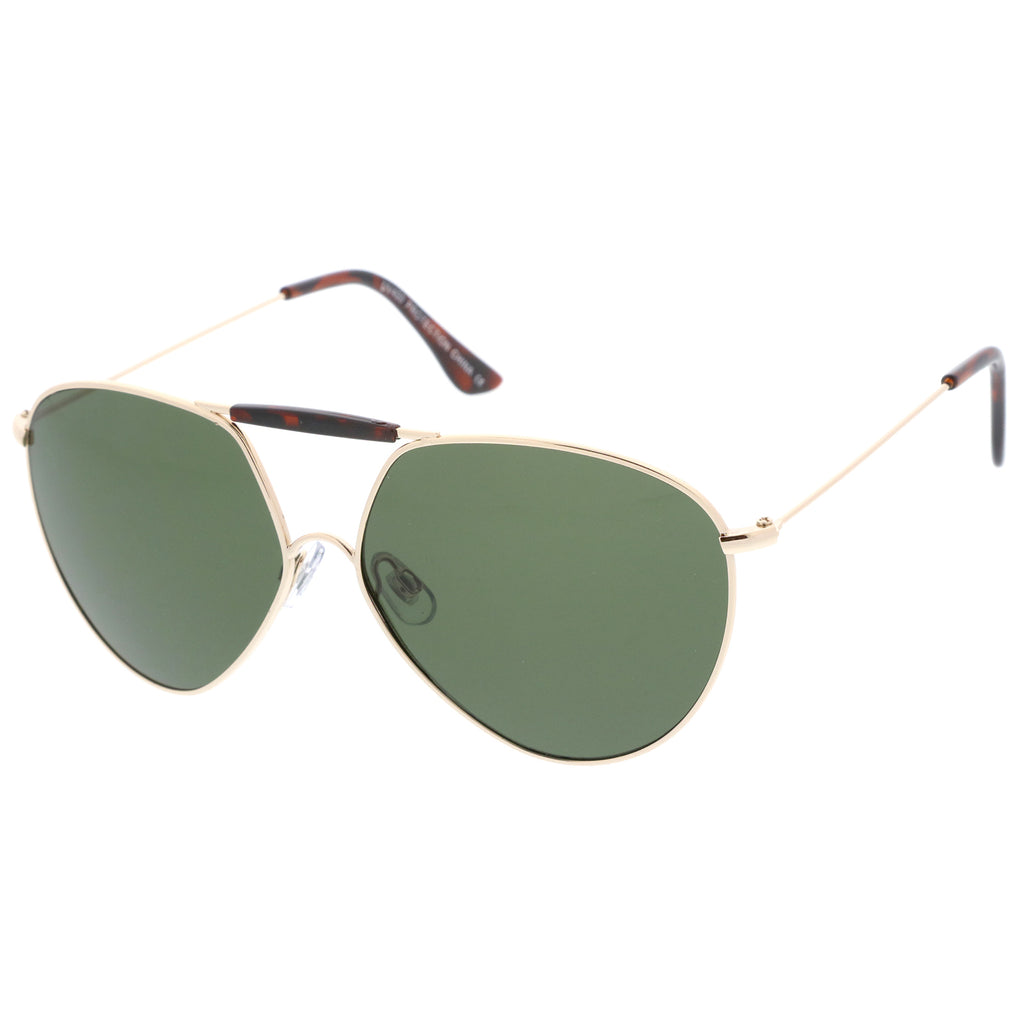 Gold-Tortoise / Green