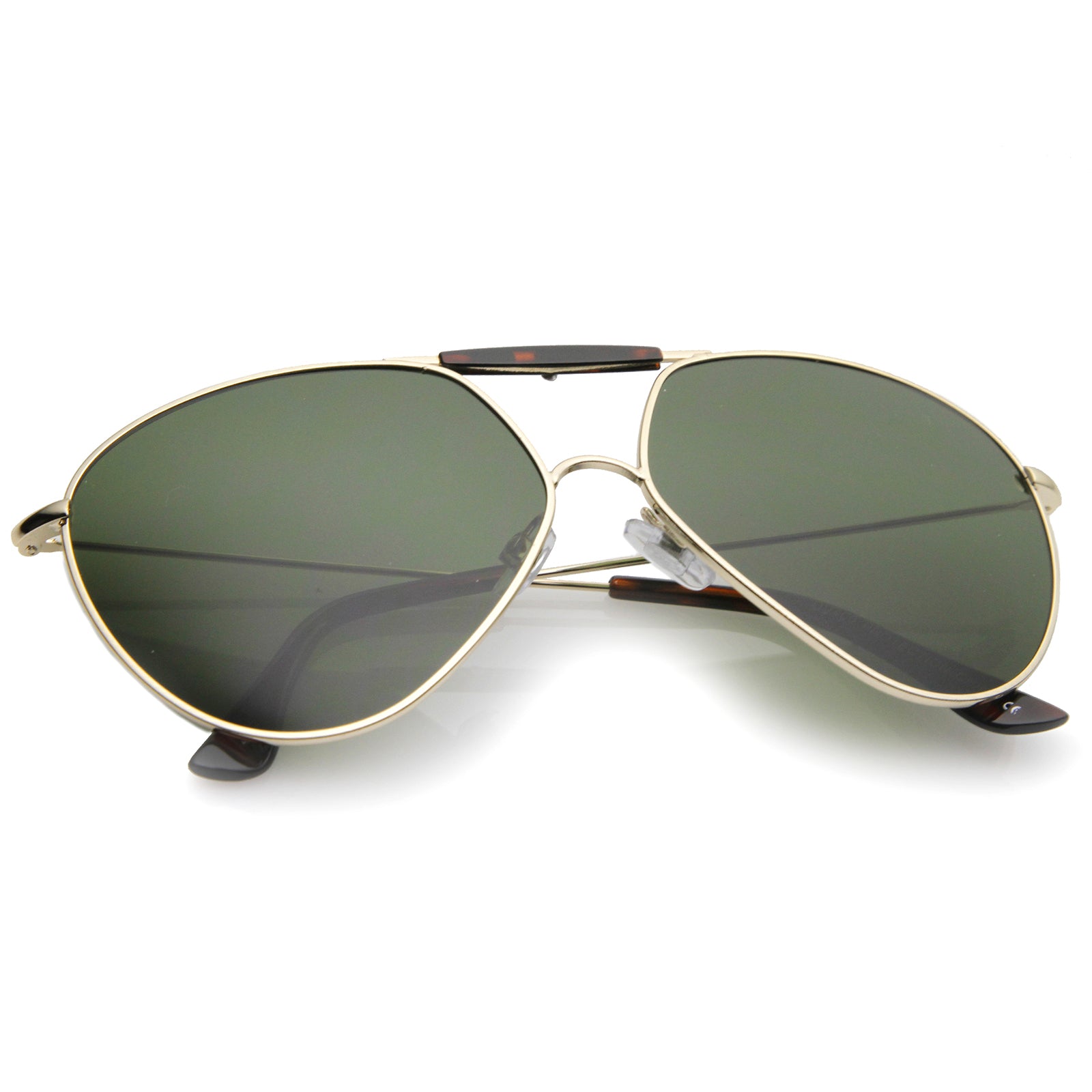 Gold-Tortoise / Green