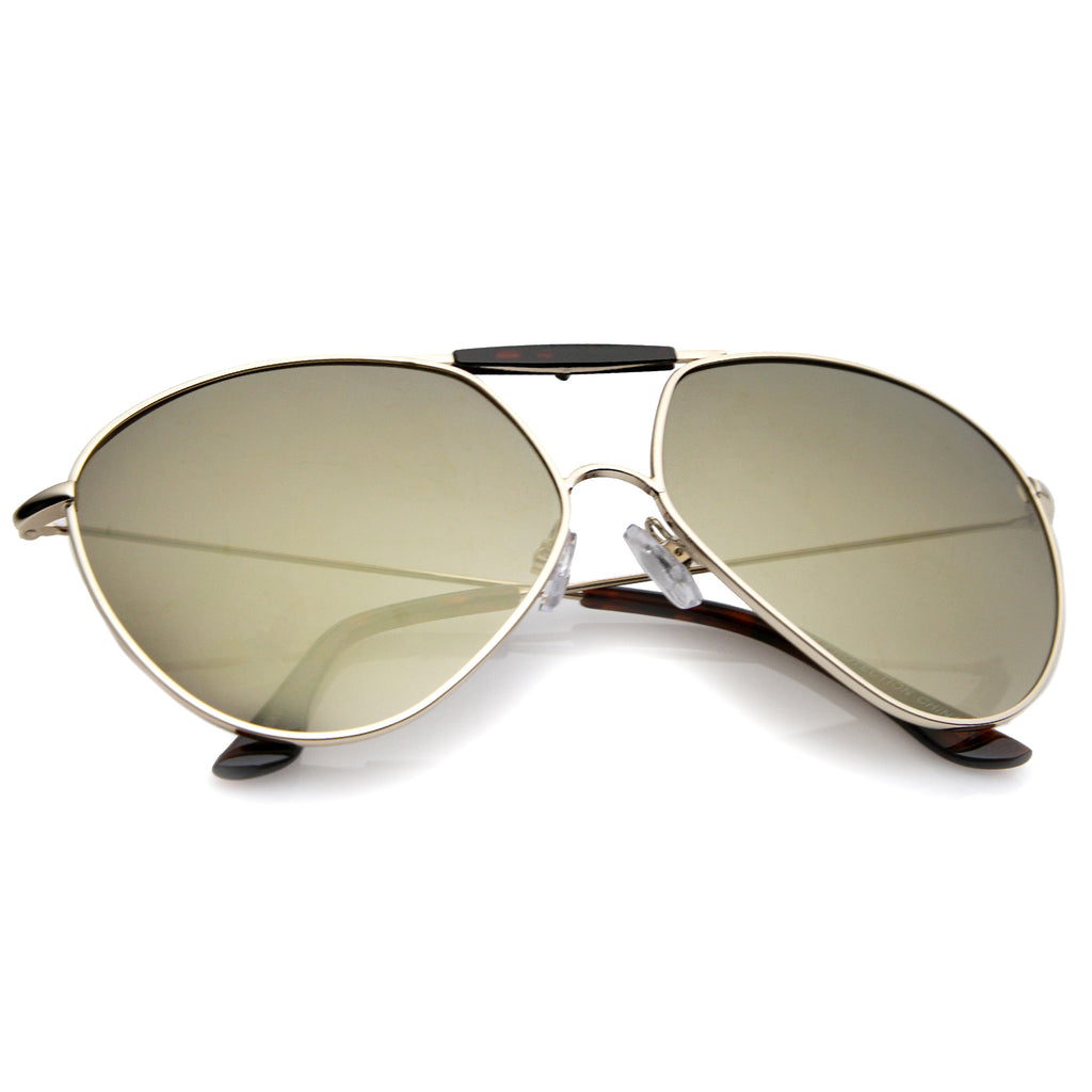 Gold-Tortoise / Gold Mirror