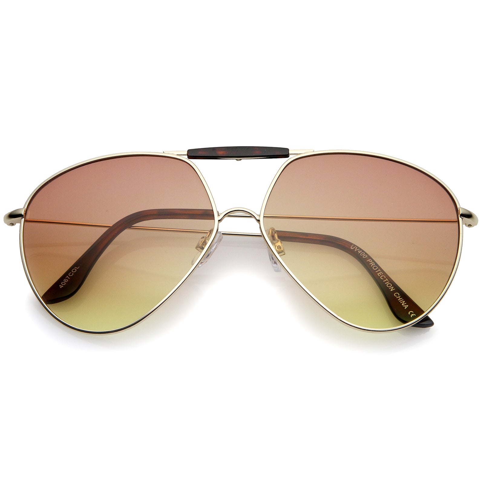 Gold-Tortoise / Orange-Yellow