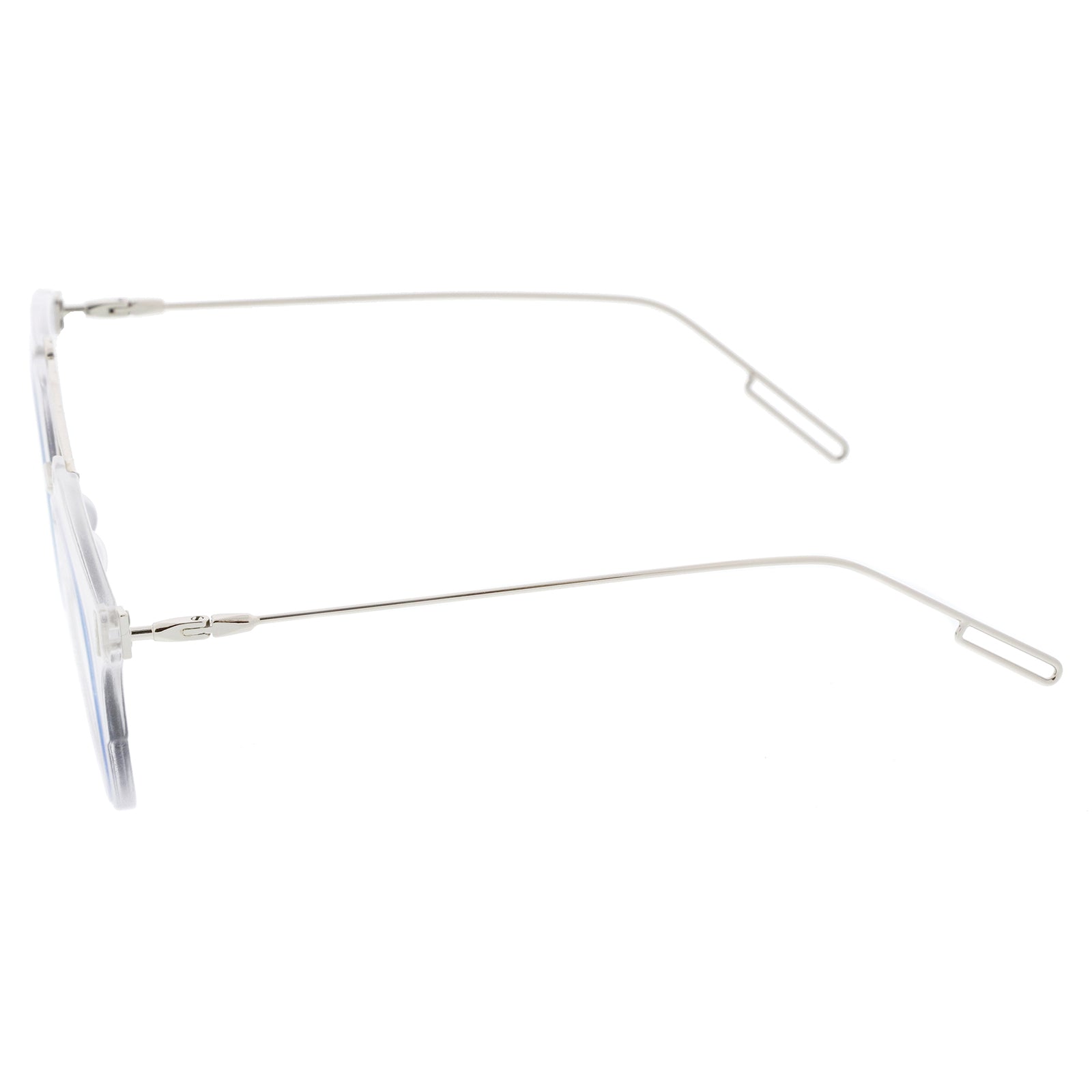 Clear-Silver / Blue Mirror