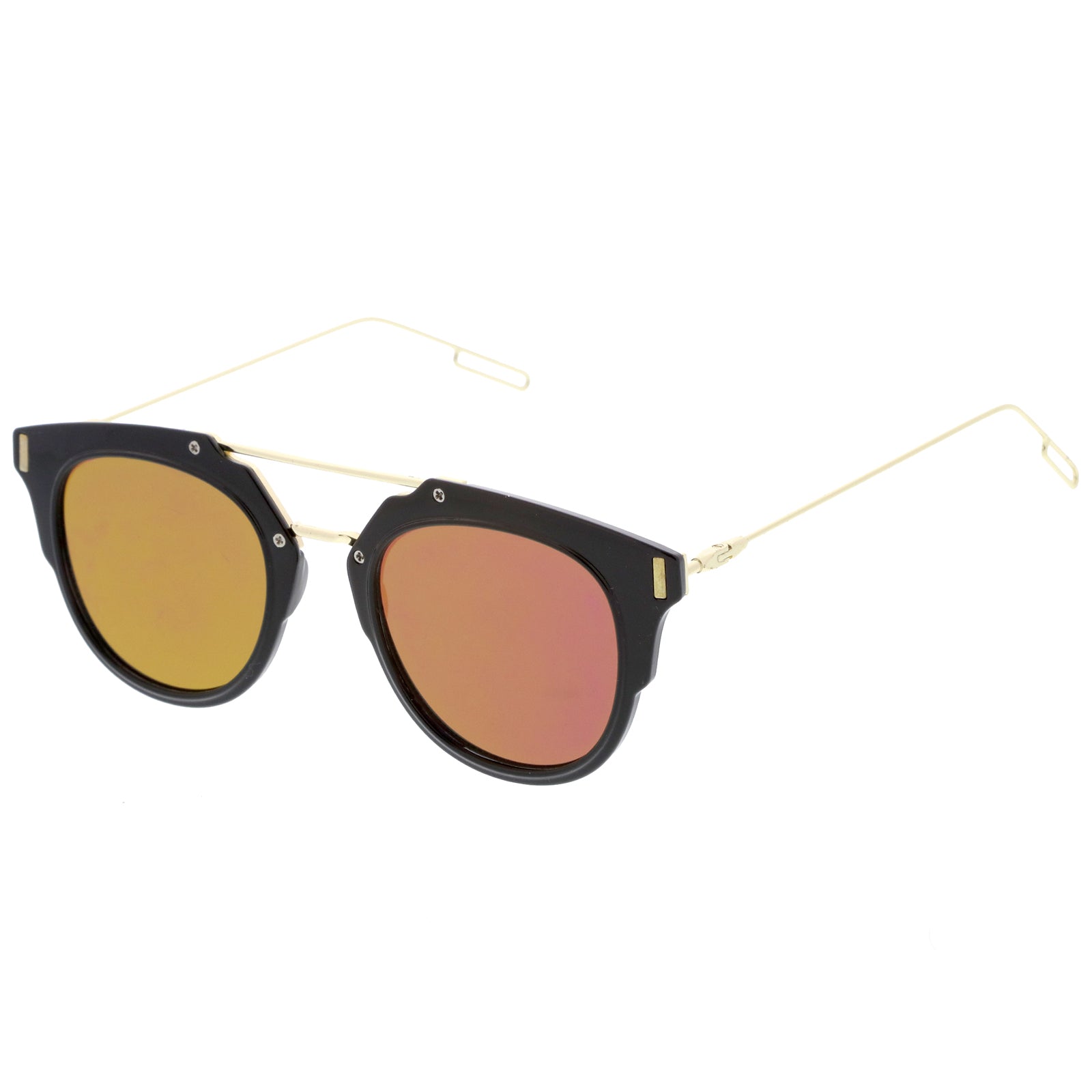 Black-Gold / Magenta Mirror
