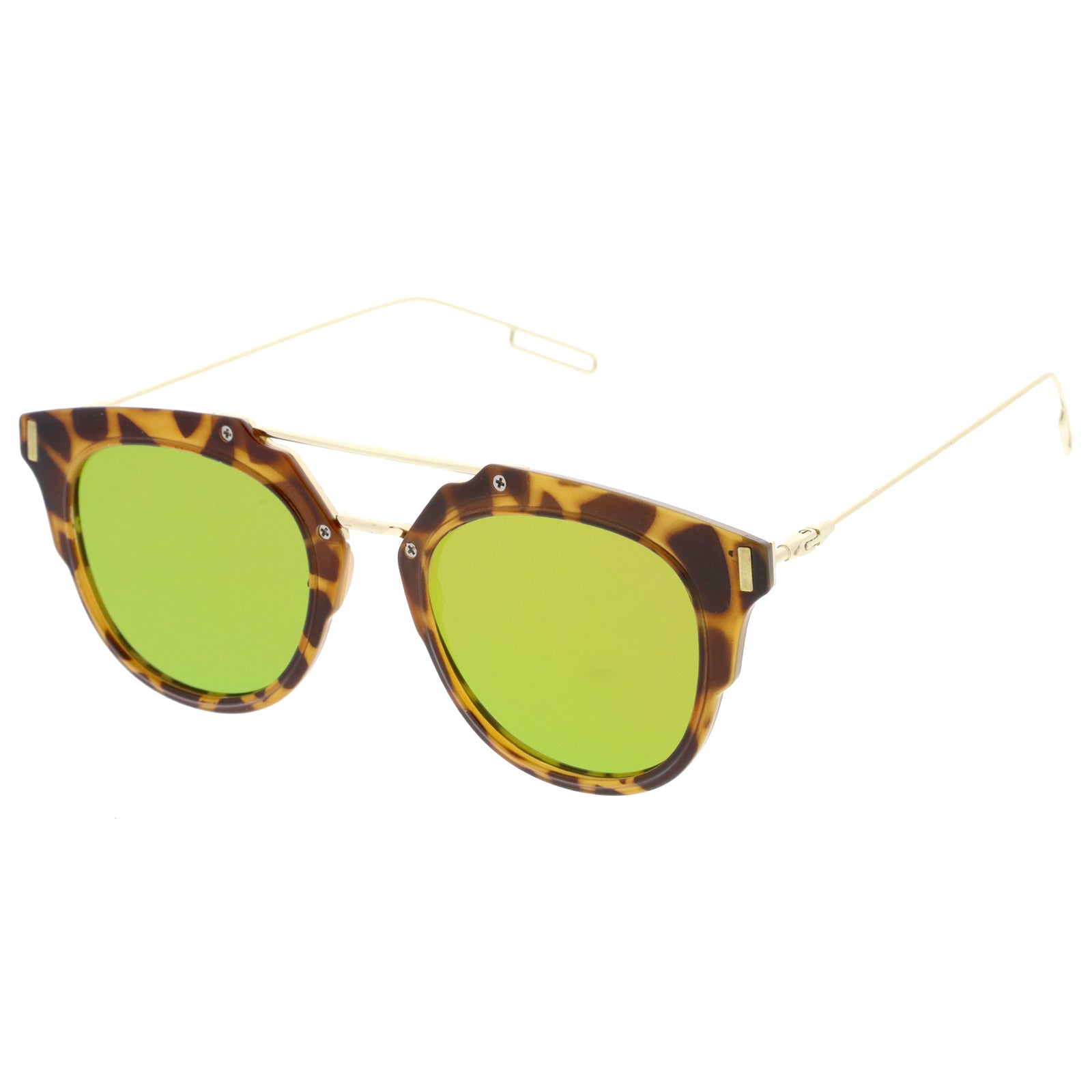 Tortoise-Gold / Pink Mirror