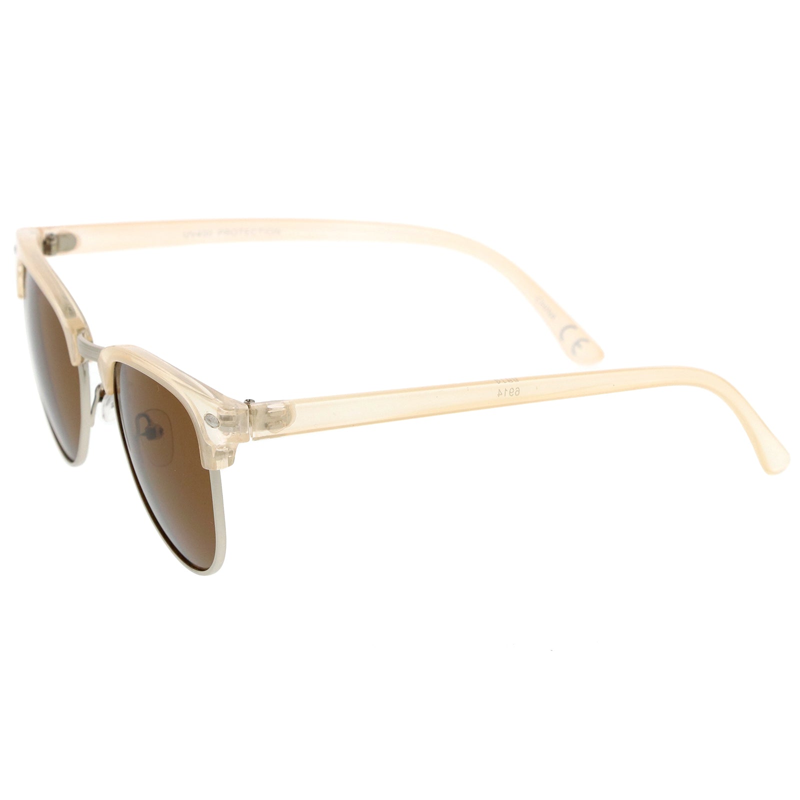 Creme-Silver / Brown