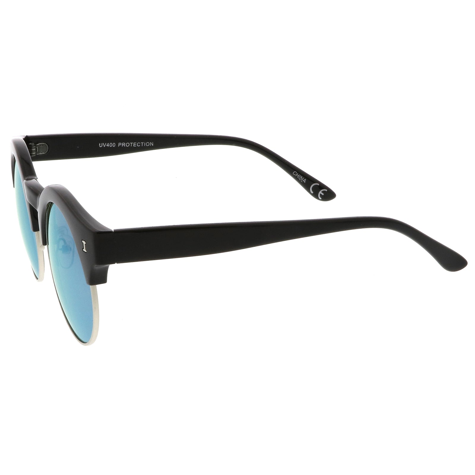 Black-Silver / Green Mirror