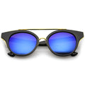 Black-Gold / Blue Mirror