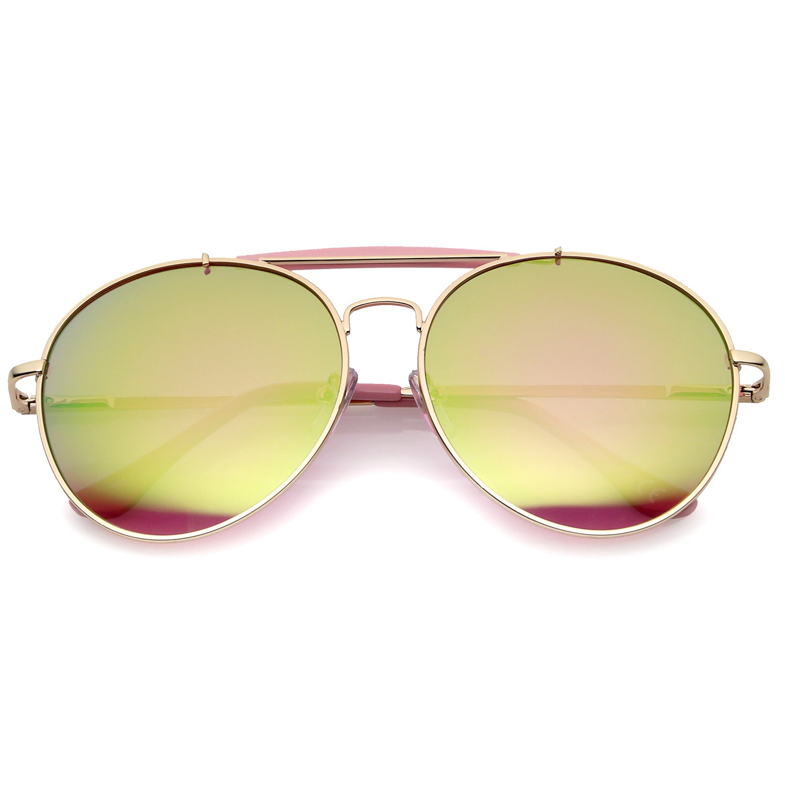 Pink-Gold / Pink-Green Mirror