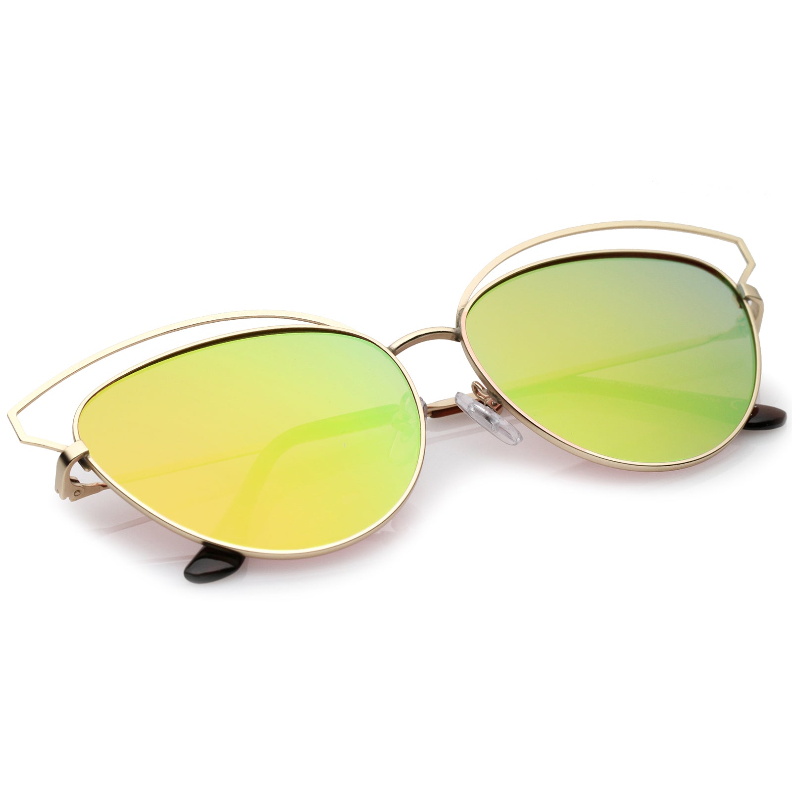 Gold / Pink-Yellow Mirror