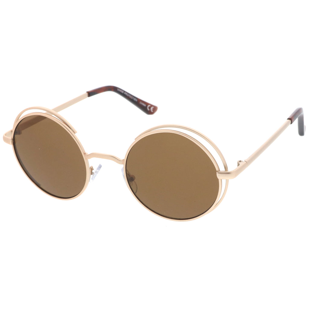 Matte Gold / Brown
