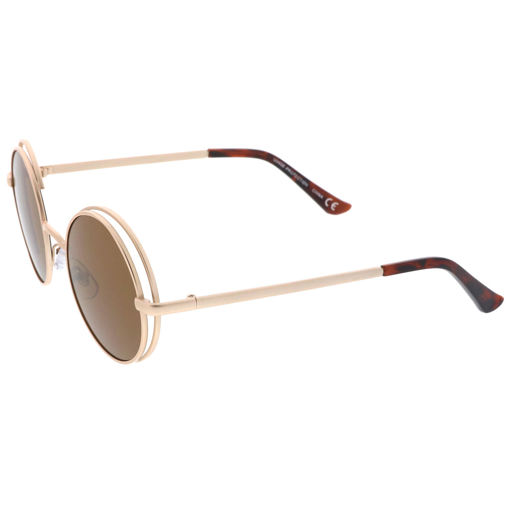 Matte Gold / Brown