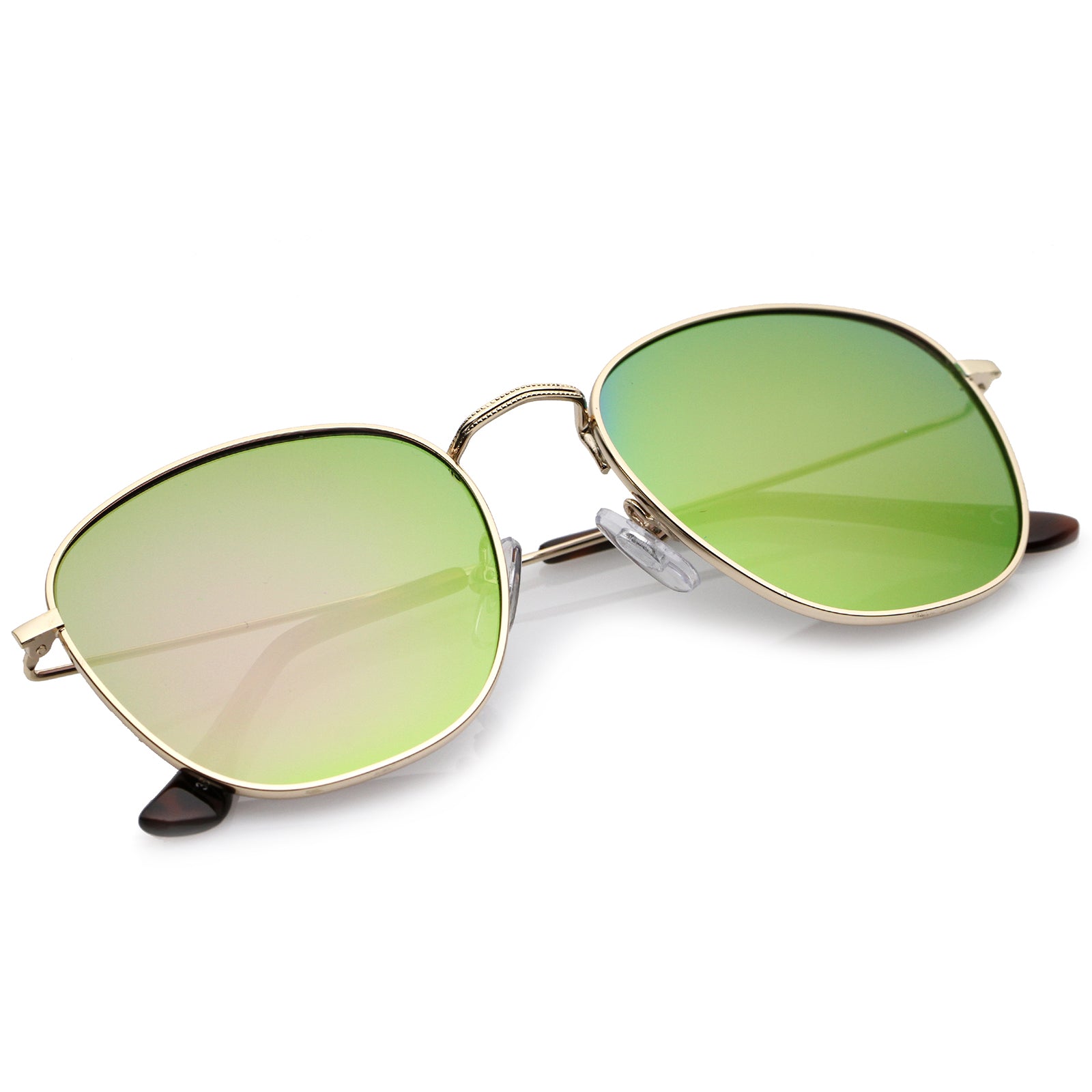 Gold / Magenta-Green Mirror