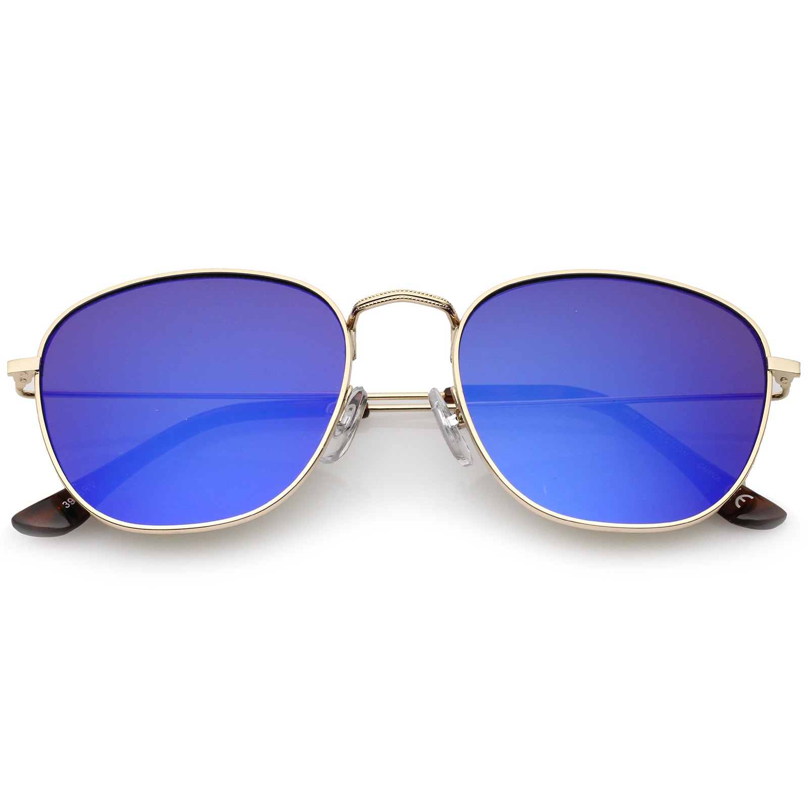 Gold / Blue Mirror