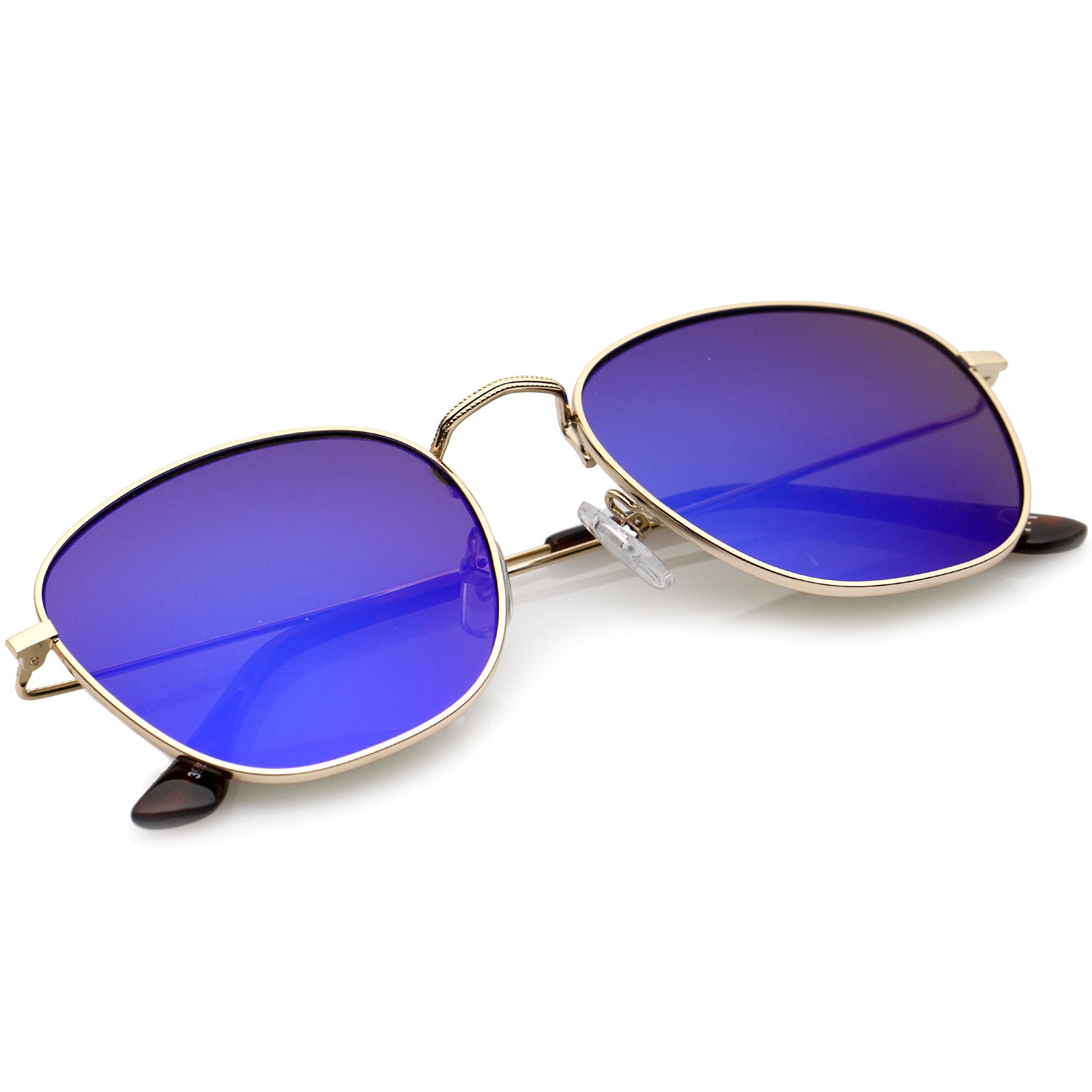 Gold / Blue Mirror