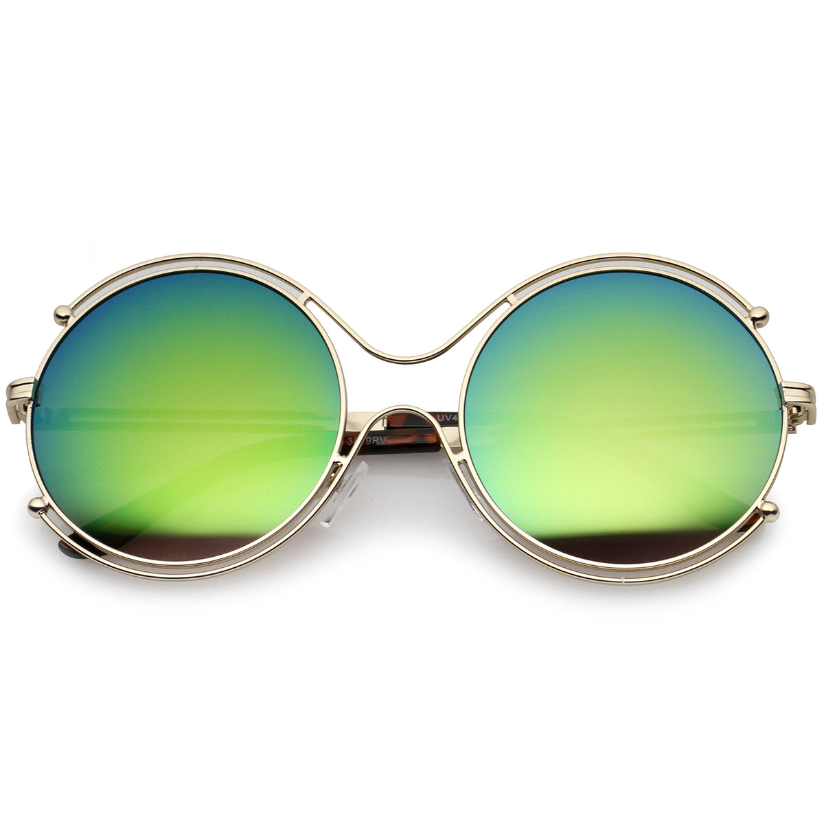 Gold / Green Mirror