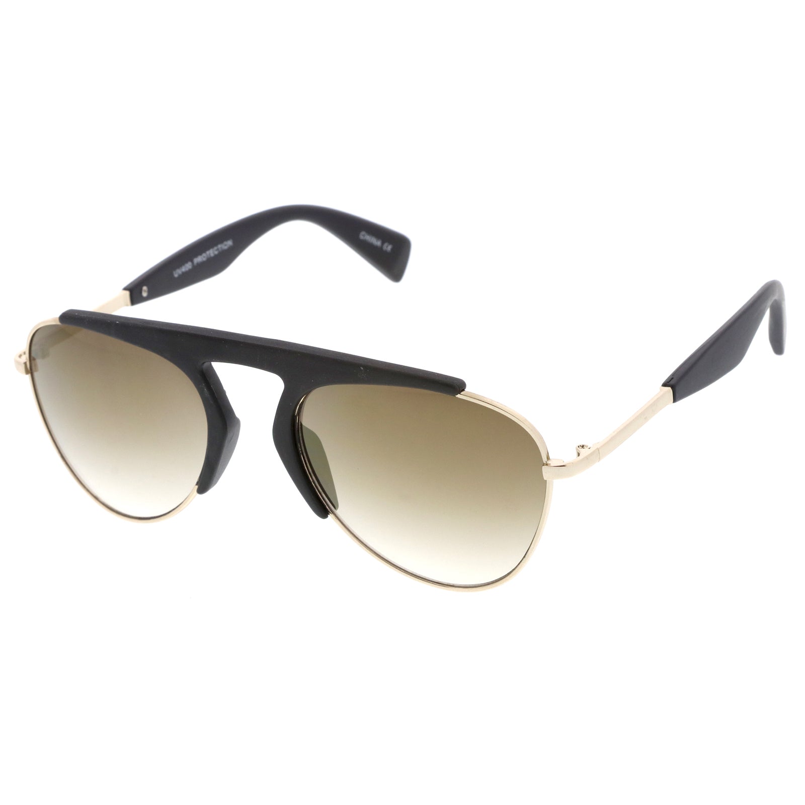 Matte Black-Gold / Gold Mirror