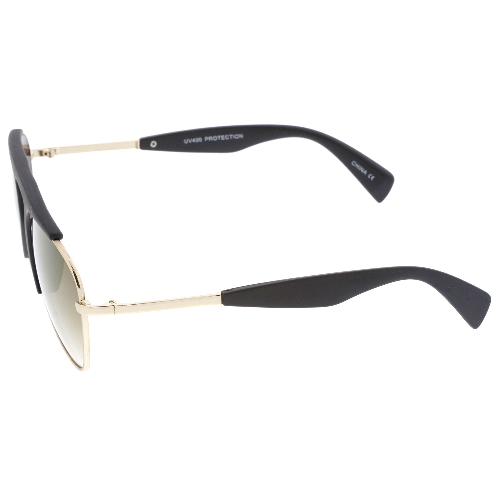Matte Black-Gold / Gold Mirror