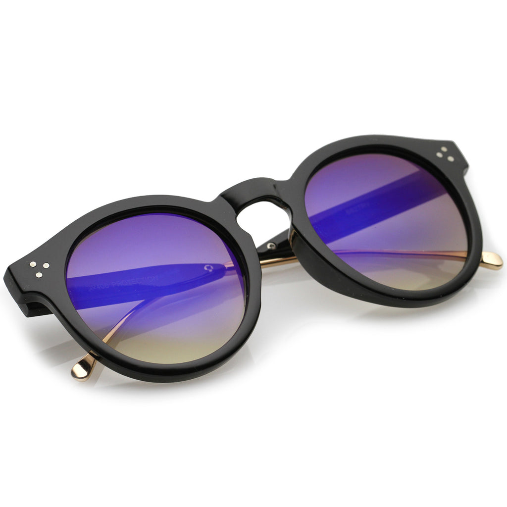 Black-Gold / Blue Mirror