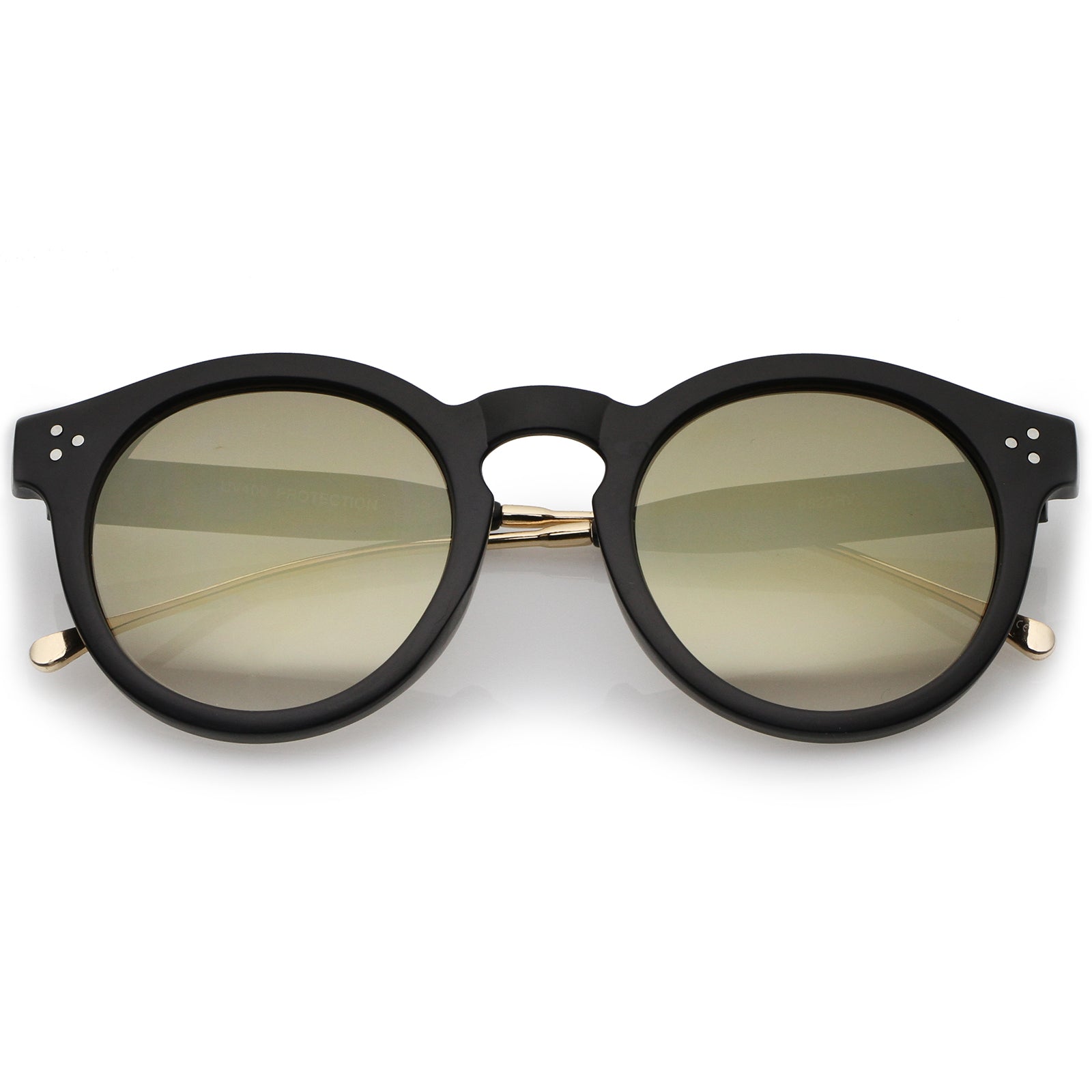 Matte Black-Gold / Gold Mirror
