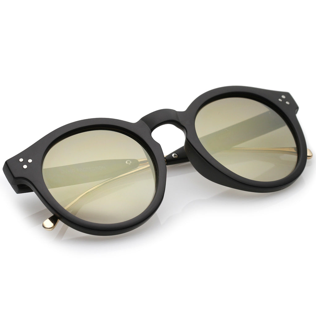 Matte Black-Gold / Gold Mirror