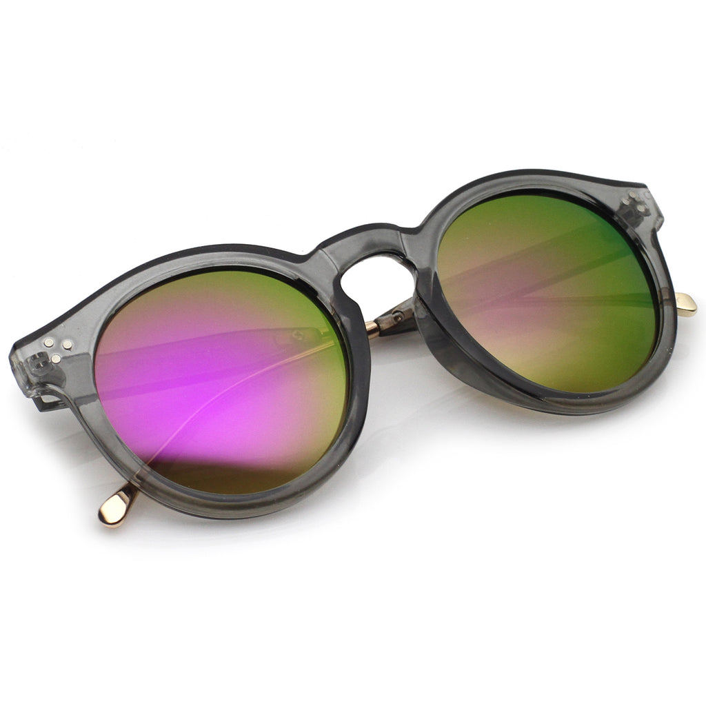 Smoke-Gold / Purple Mirror