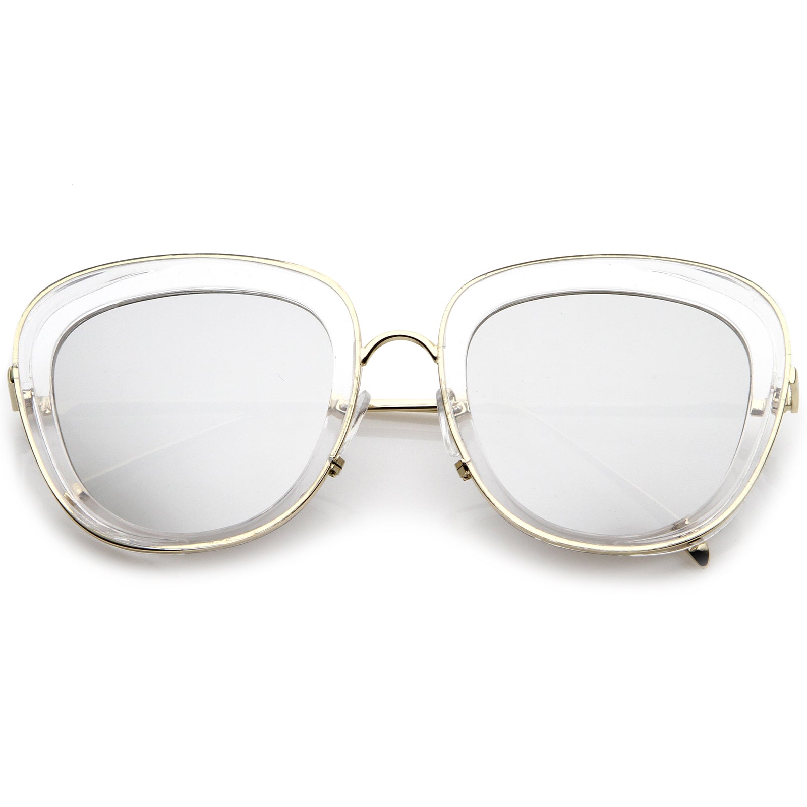 Clear-Gold / Silver Mirror