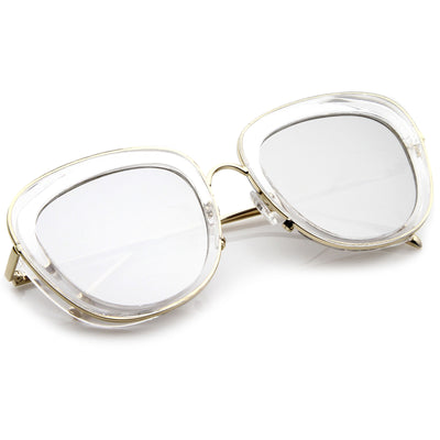 Clear-Gold / Silver Mirror