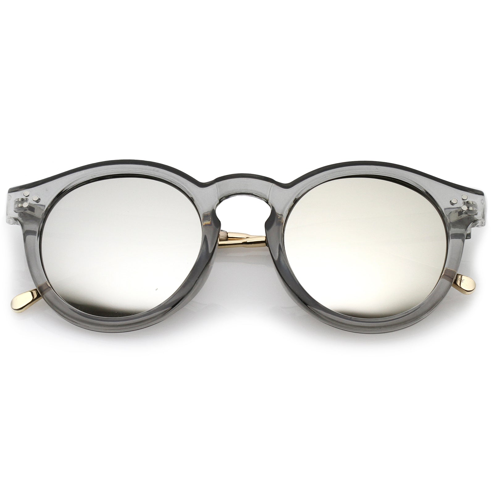 Smoke-Gold / Silver Mirror