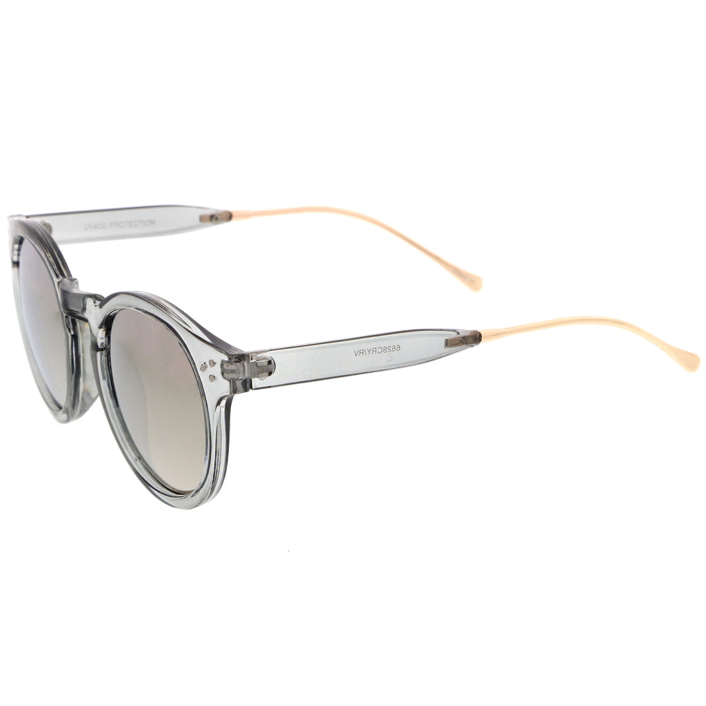 Smoke-Gold / Silver Mirror