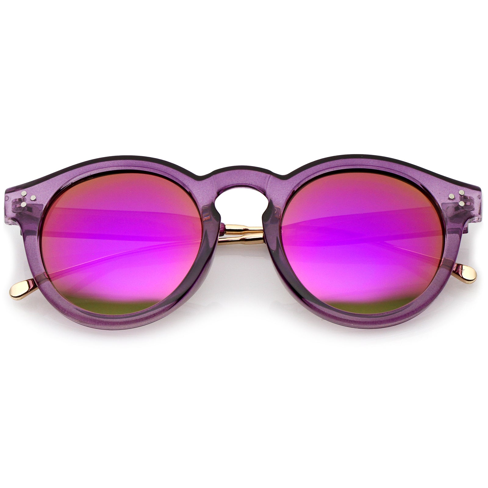 Purple-Gold / Magenta Mirror