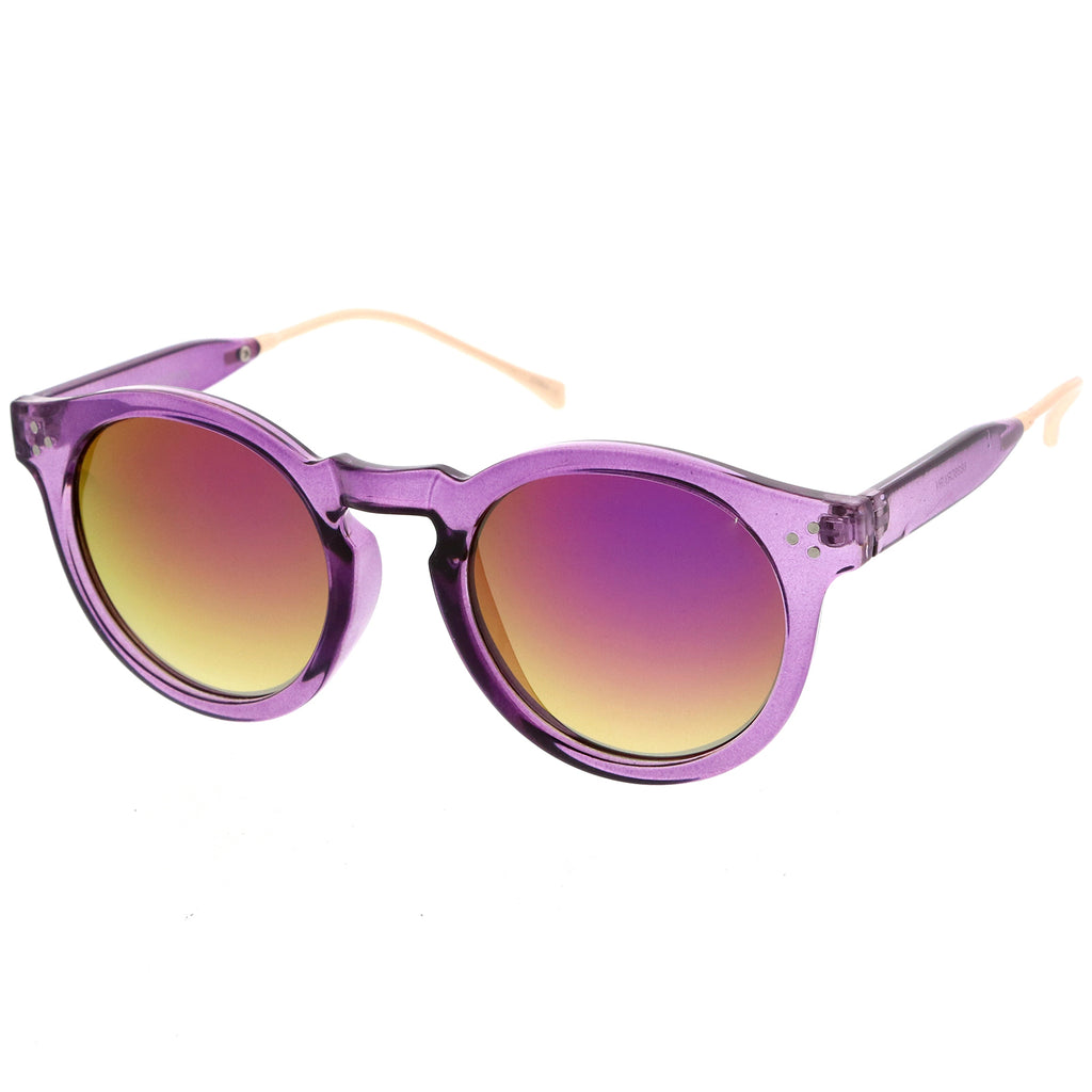 Purple-Gold / Magenta Mirror