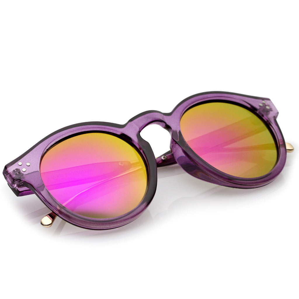 Purple-Gold / Magenta Mirror