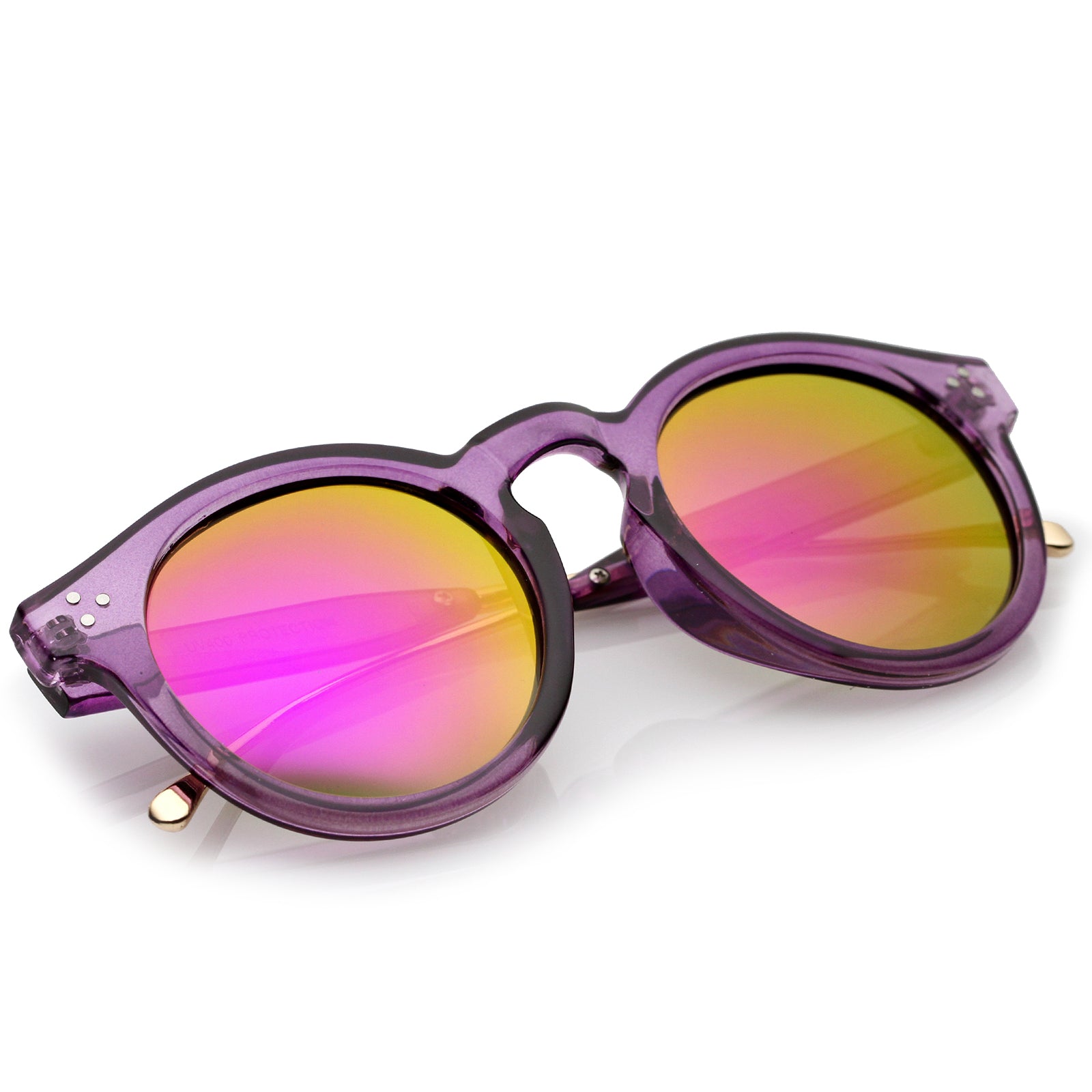 Purple-Gold / Magenta Mirror
