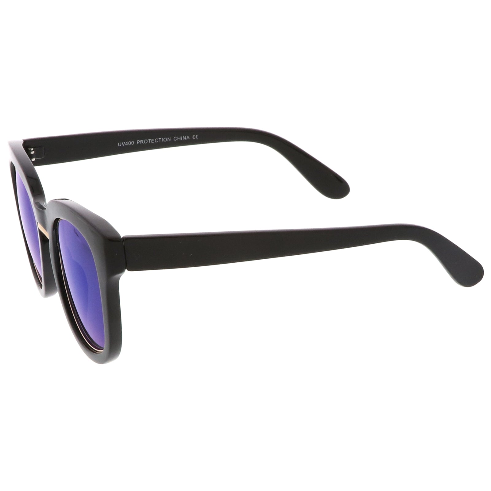 Black-Gold / Blue Mirror