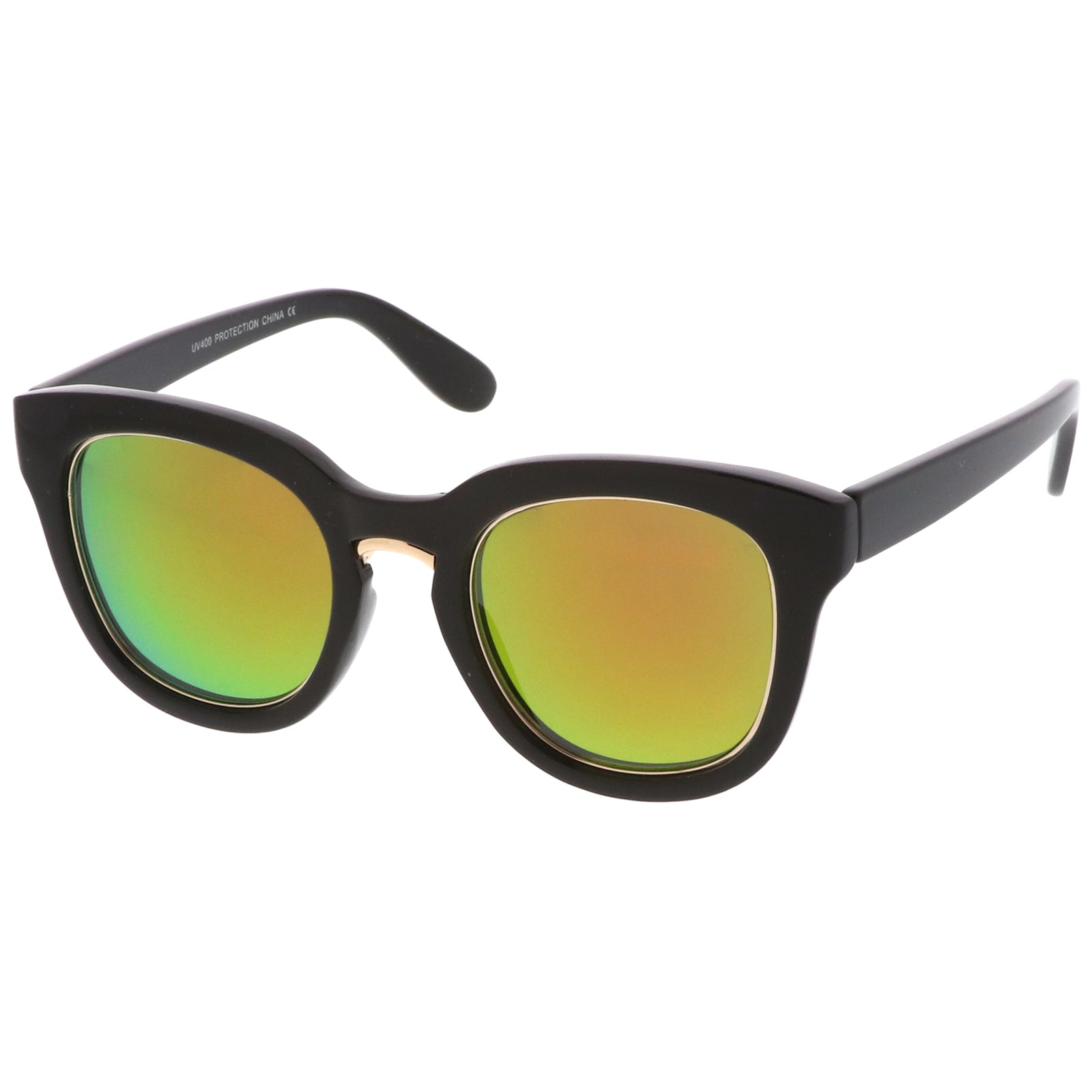 Black-Gold / Magenta-Green Mirror