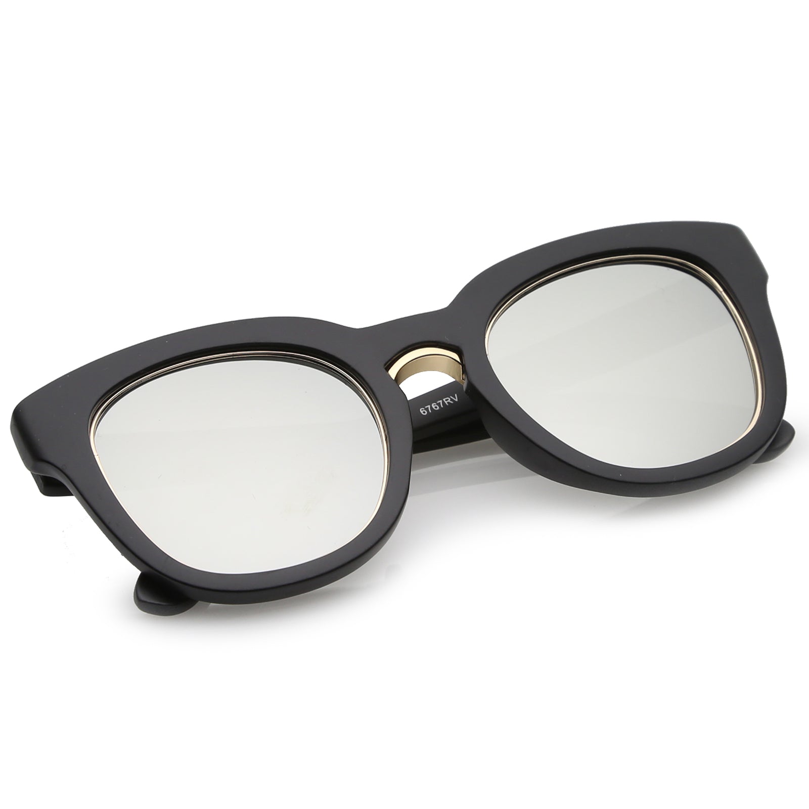 Matte Black-Gold / Silver Mirror