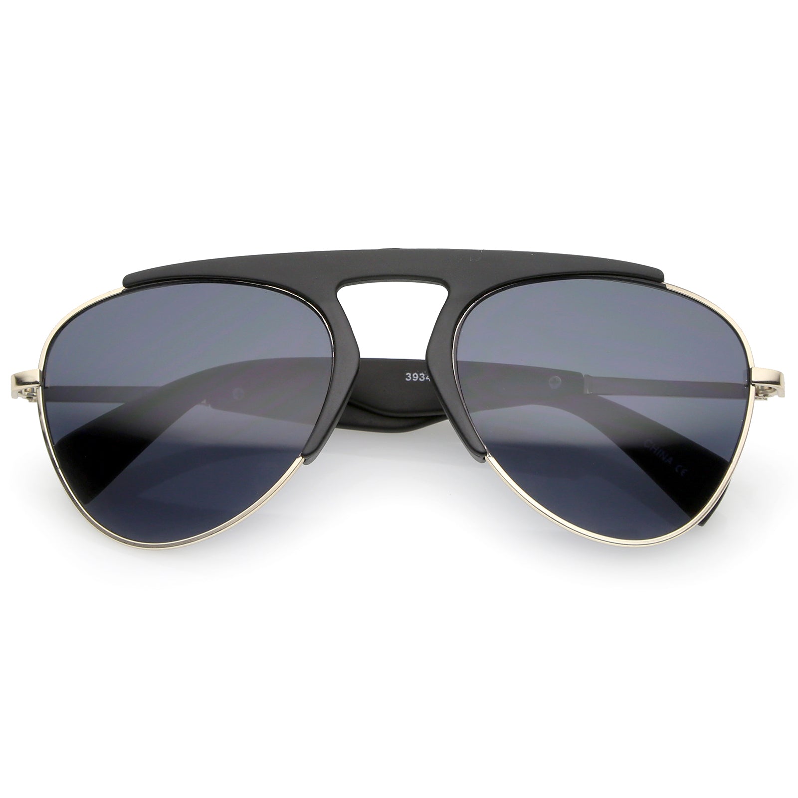 Matte Black-Gold / Smoke