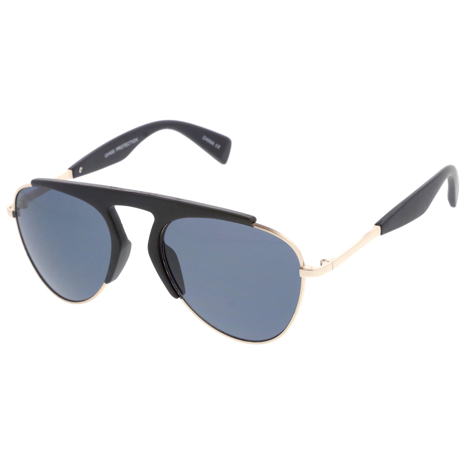 Matte Black-Gold / Smoke
