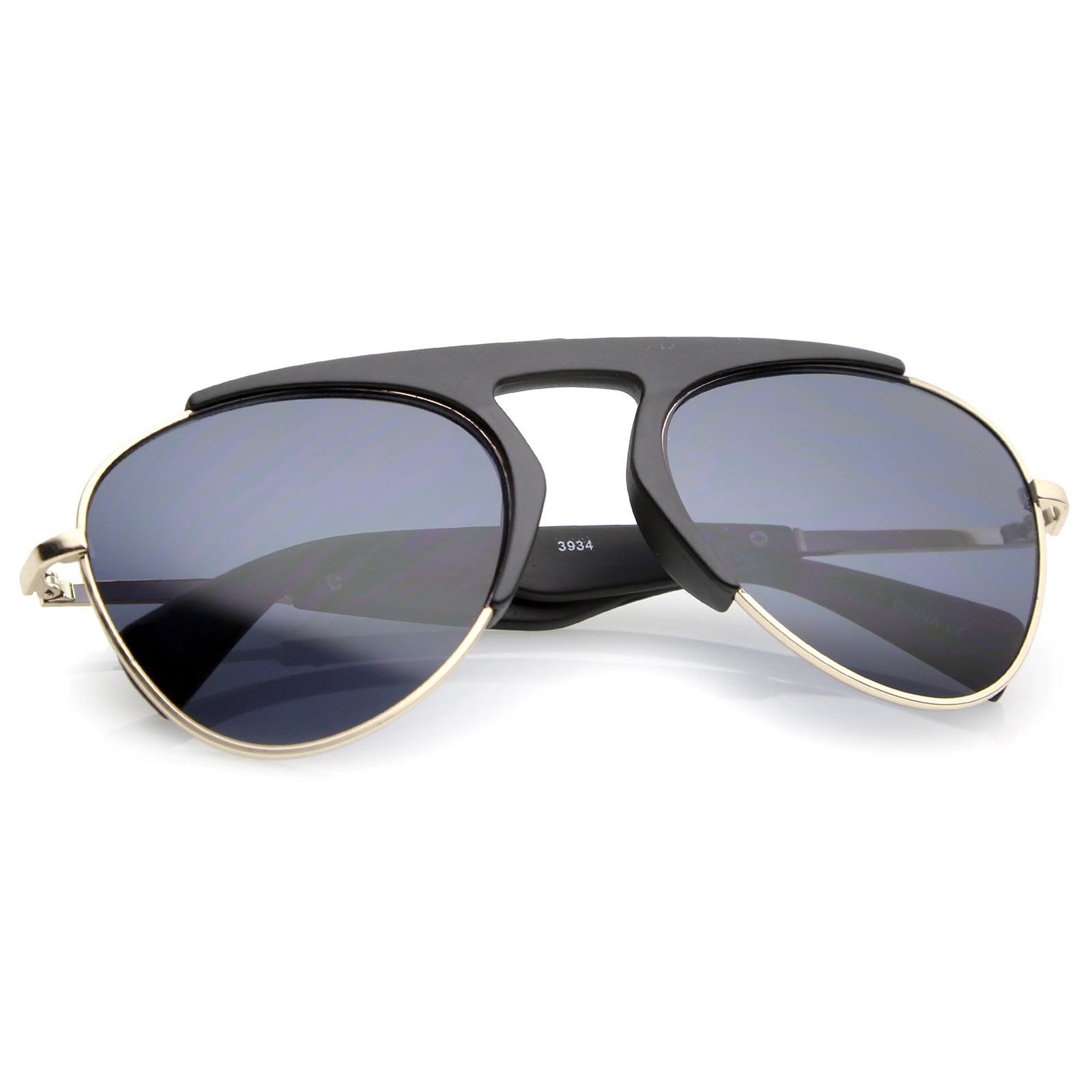Matte Black-Gold / Smoke