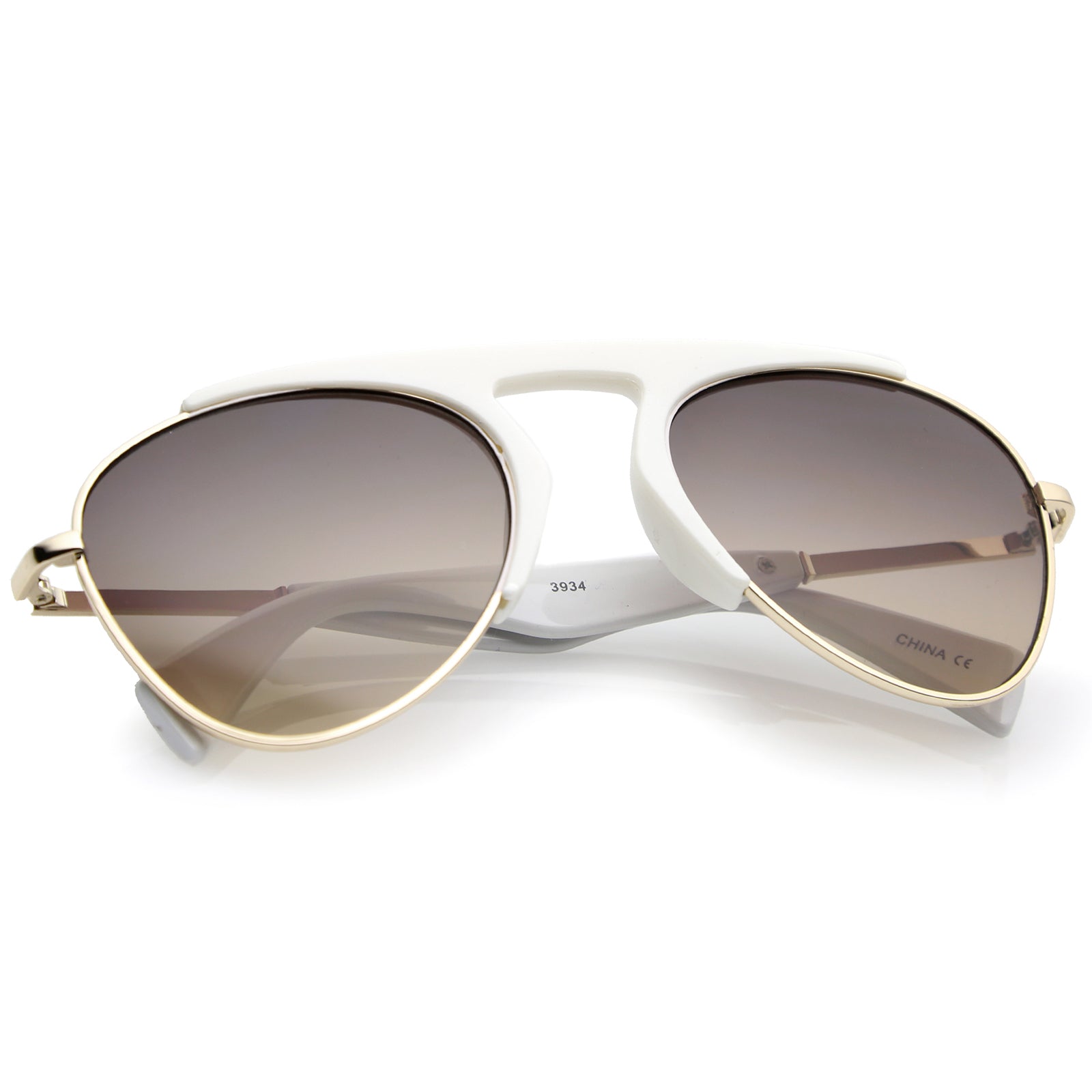 Shiny White-Gold / Lavender