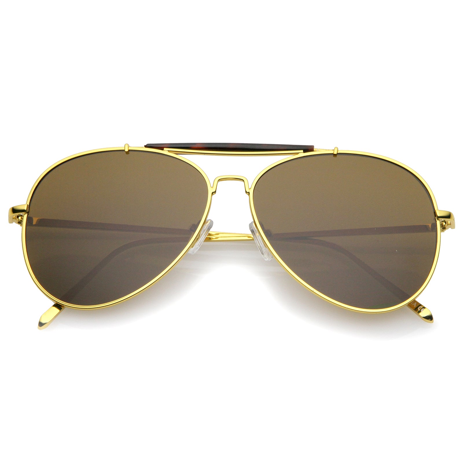 Gold-Tortoise / Brown