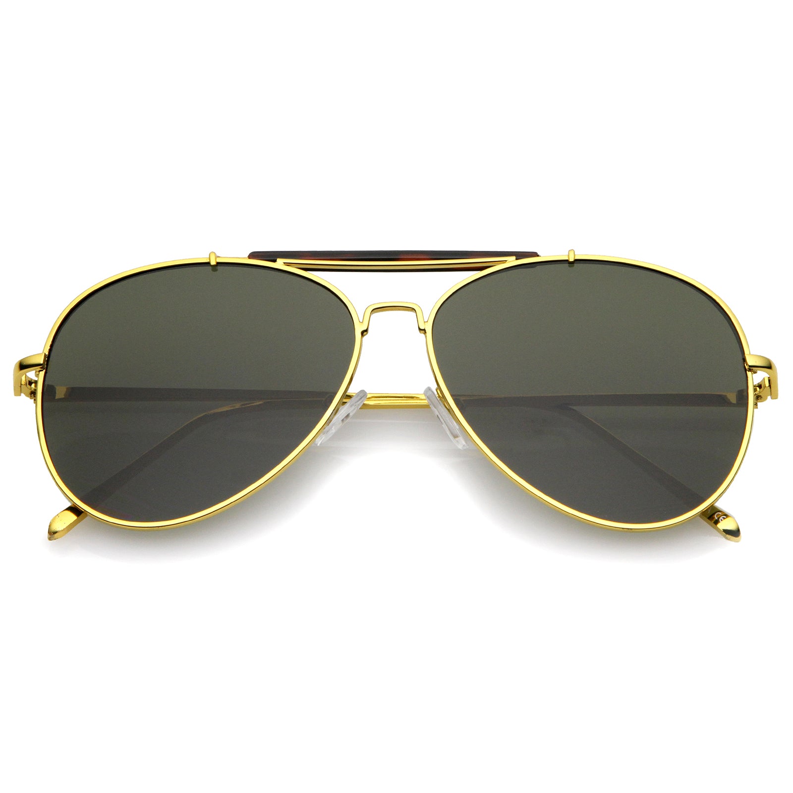 Gold-Tortoise / Green