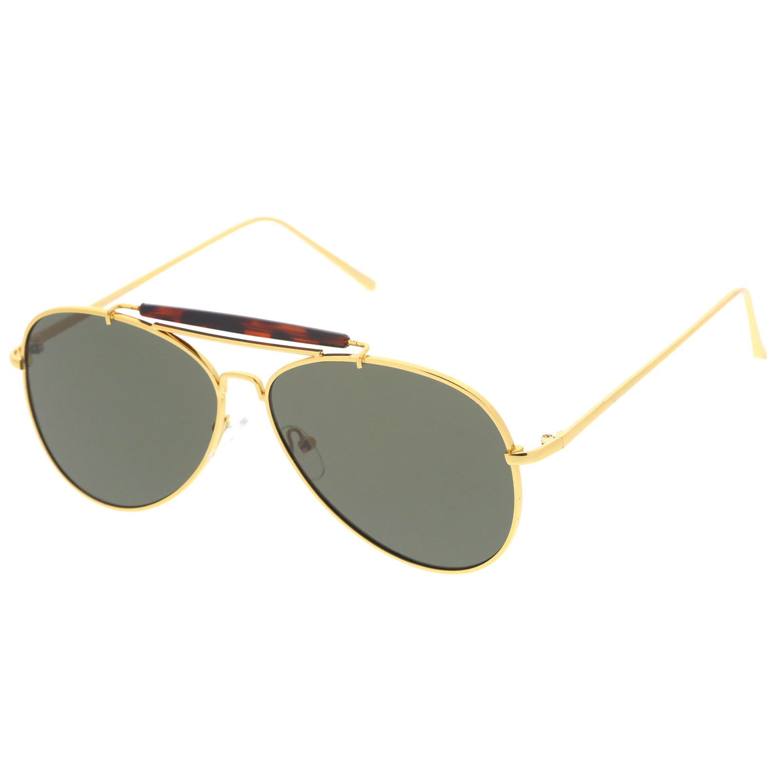Gold-Tortoise / Green
