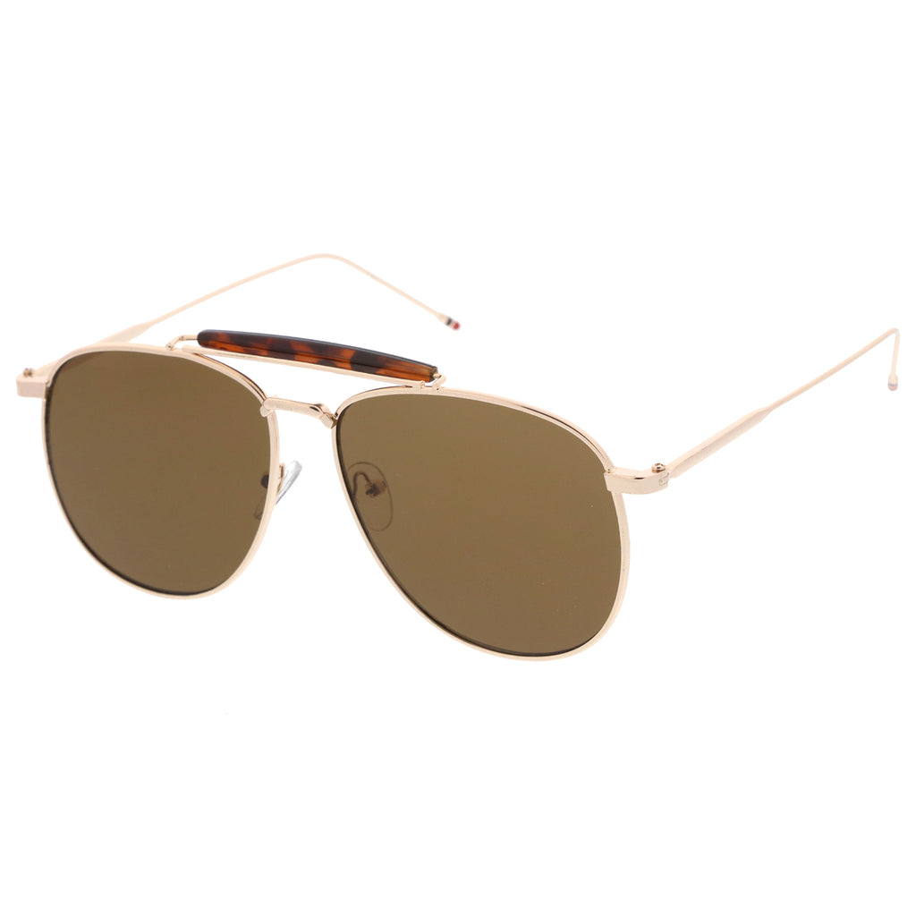 Gold-Tortoise / Brown