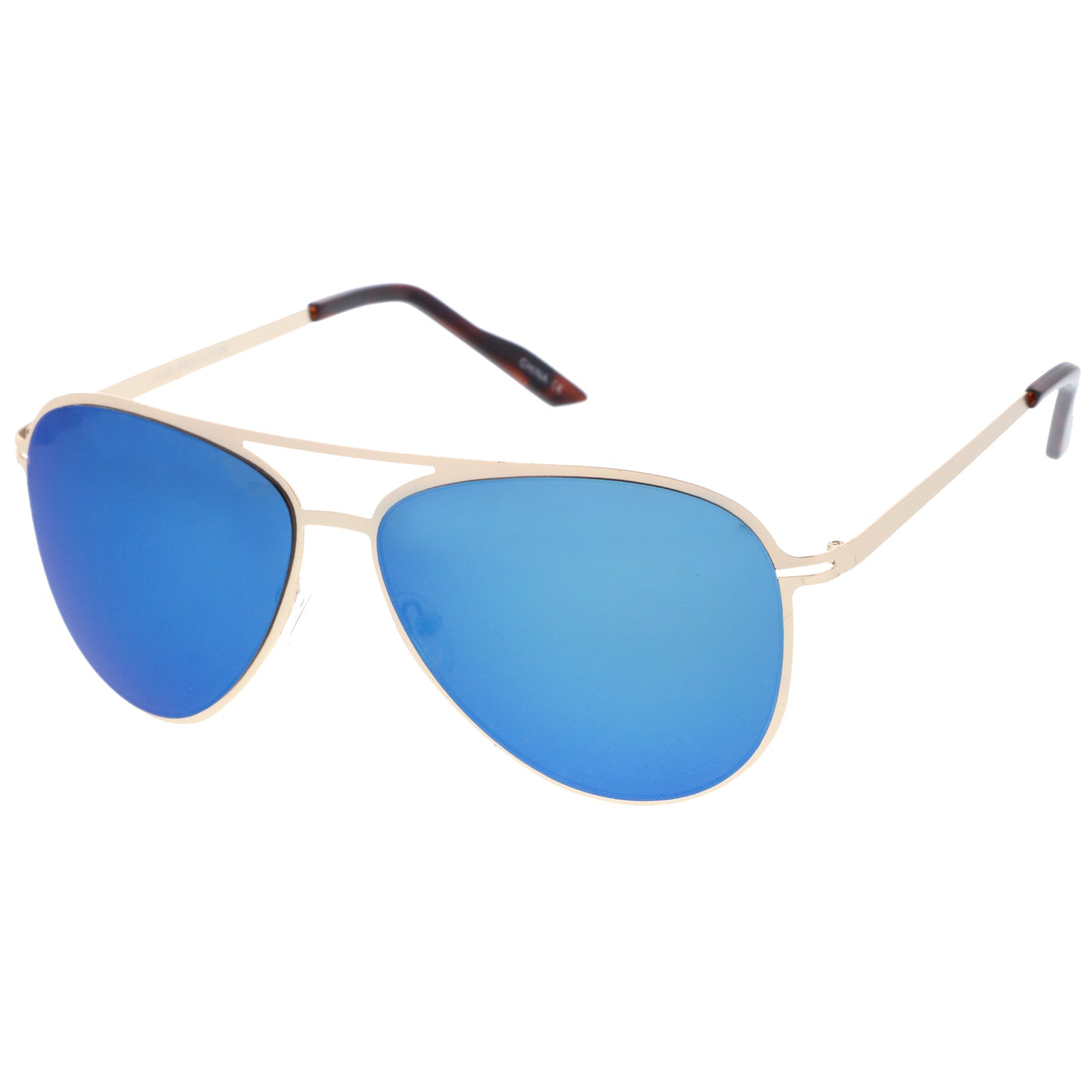 Gold / Blue Mirror