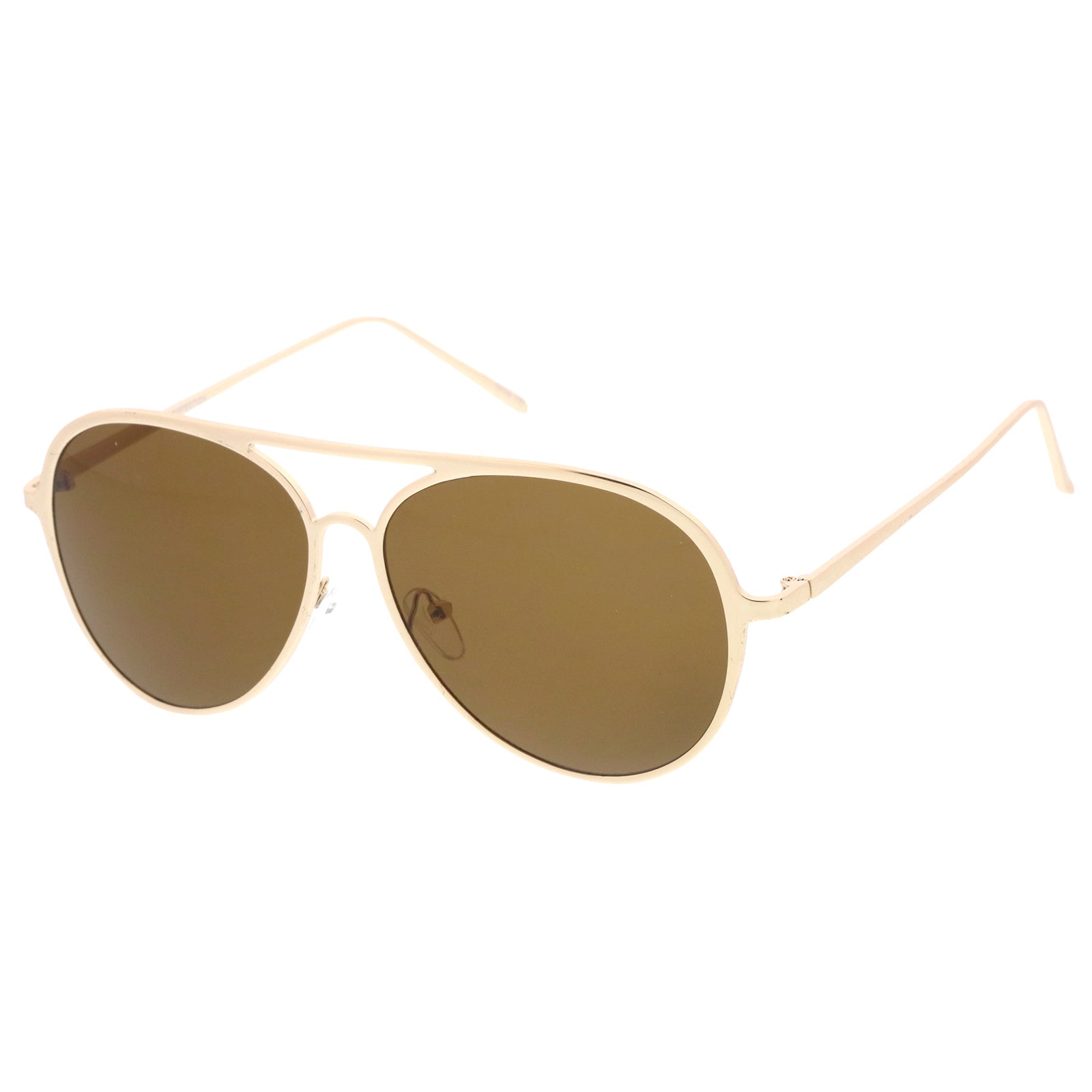 Matte Gold / Brown